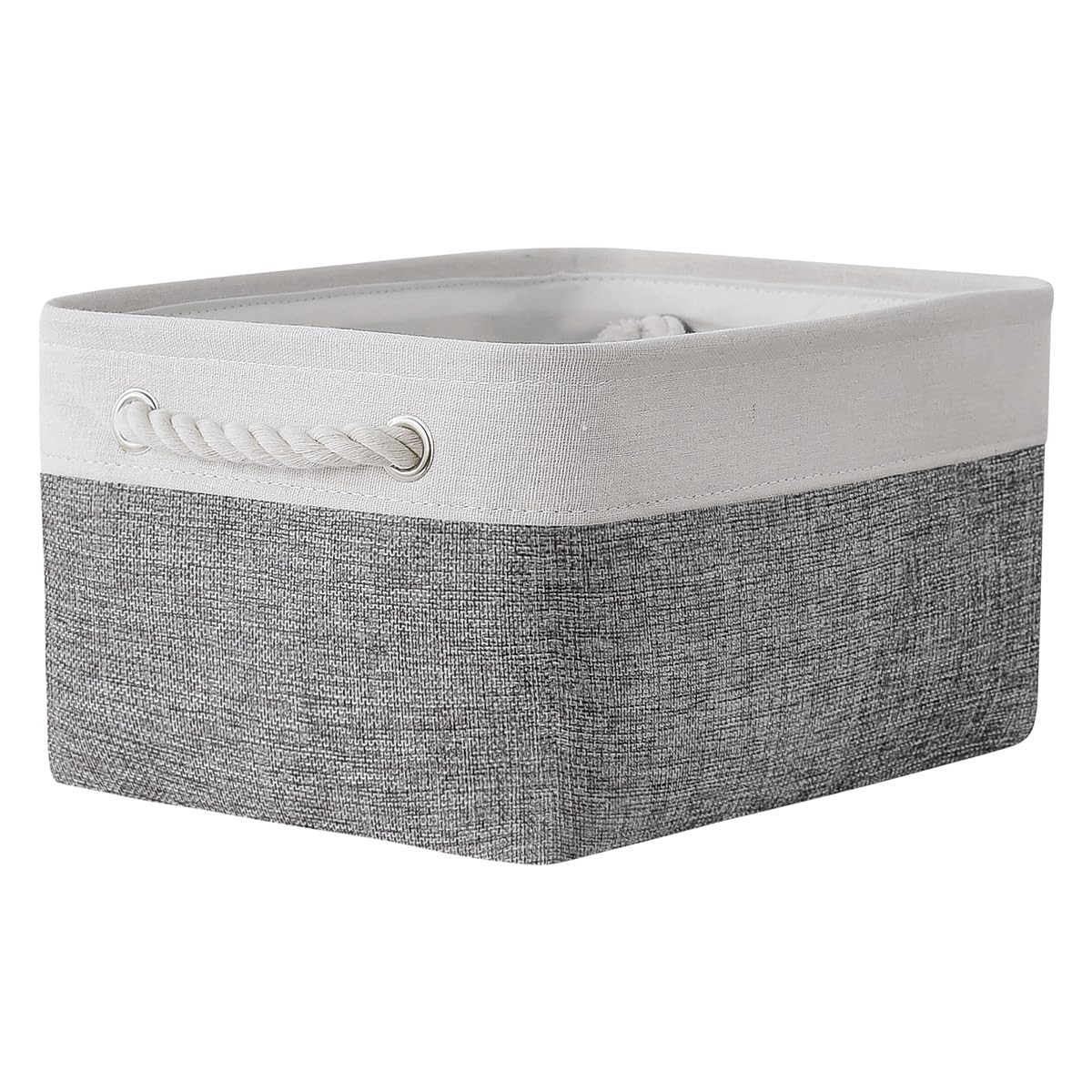 TheWarmHome Fabric Storage Bins Baskets for Organizing, Large Sturdy Storage Basket W/Handles, Decorative Foldable Storage Baskets for Shelves Closet Nursery Toy (X Large - 3 Pack 17.7L×13.8W×9.8H)