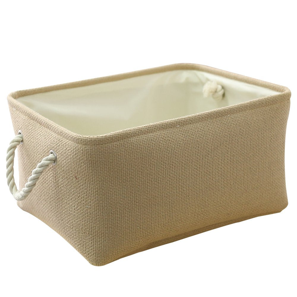 TheWarmHome Fabric Storage Bins Baskets for Organizing, Large Sturdy Storage Basket W/Handles, Decorative Foldable Storage Baskets for Shelves Closet Nursery Toy (X Large - 3 Pack 17.7L×13.8W×9.8H)
