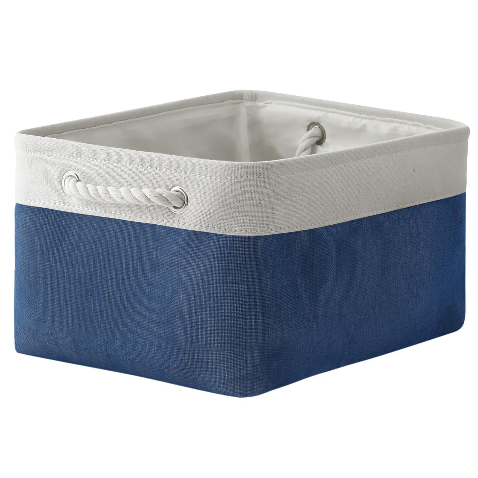 TheWarmHome Fabric Storage Bins Baskets for Organizing, Large Sturdy Storage Basket W/Handles, Decorative Foldable Storage Baskets for Shelves Closet Nursery Toy (X Large - 3 Pack 17.7L×13.8W×9.8H)