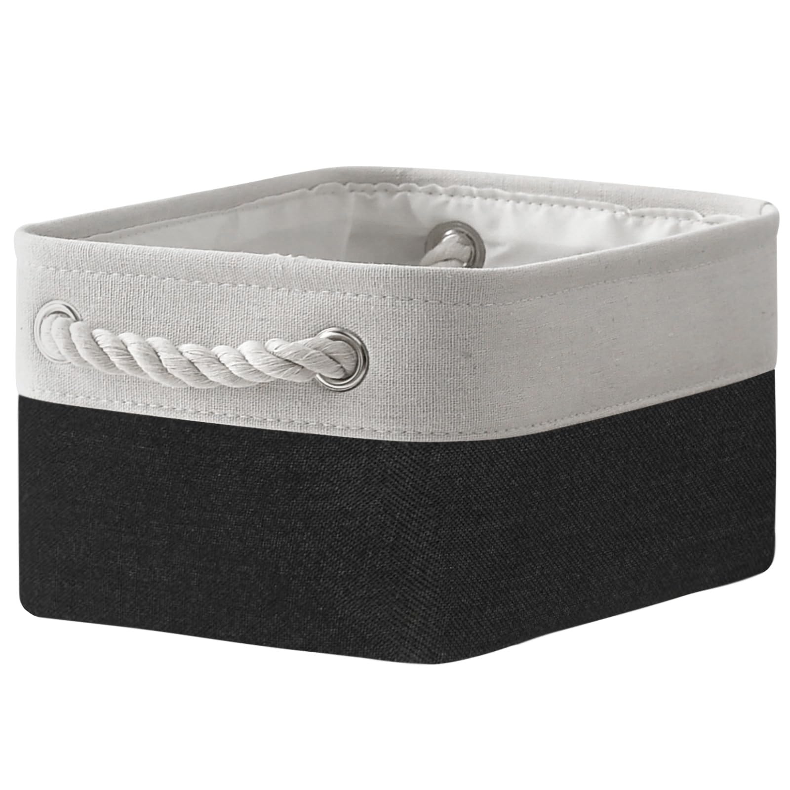 TheWarmHome Fabric Storage Bins Baskets for Organizing, Large Sturdy Storage Basket W/Handles, Decorative Foldable Storage Baskets for Shelves Closet Nursery Toy (X Large - 3 Pack 17.7L×13.8W×9.8H)