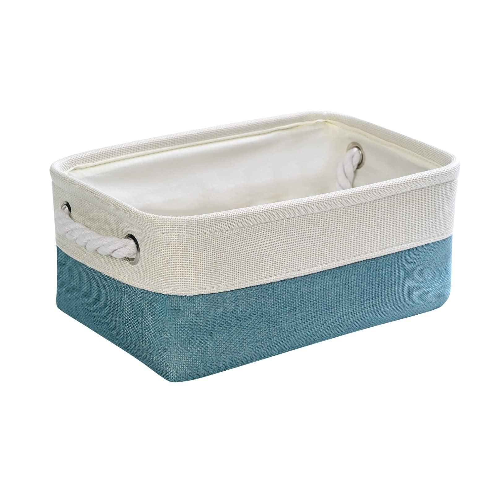 TheWarmHome Fabric Storage Bins Baskets for Organizing, Large Sturdy Storage Basket W/Handles, Decorative Foldable Storage Baskets for Shelves Closet Nursery Toy (X Large - 3 Pack 17.7L×13.8W×9.8H)